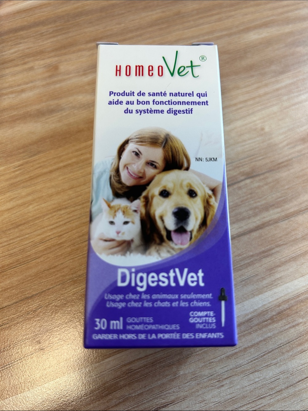 HomeoVet DigestVet Digestive Support for Dogs and Cats - new in box